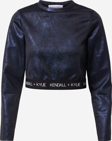 KENDALL + KYLIE Shirt in Blauw: voorkant