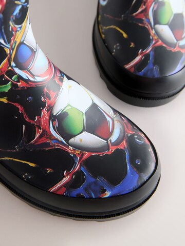 melns Next Gumijas zābaki