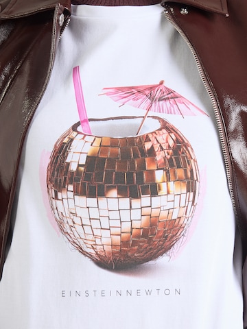 T-shirt EINSTEIN & NEWTON en blanc
