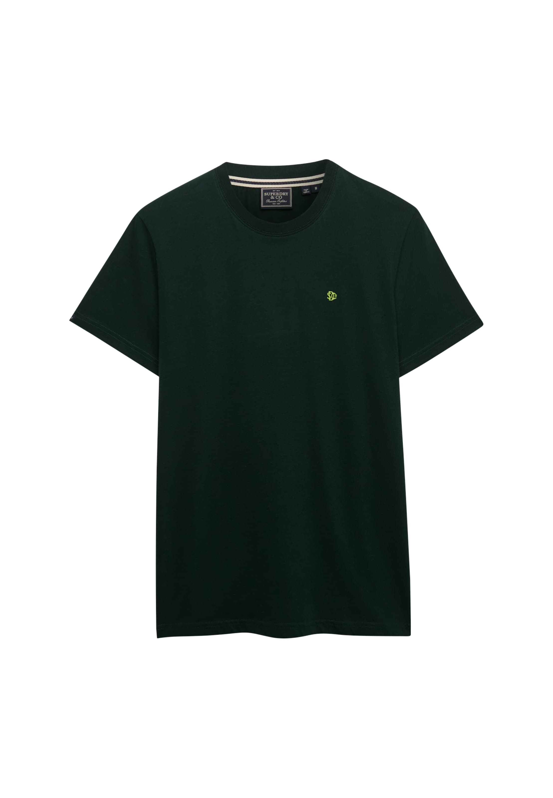T-Shirt 'Essential' Superdry & Co en vert : devant