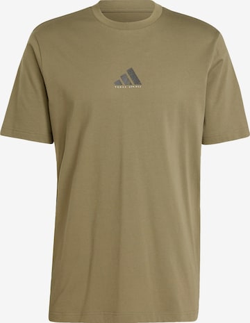 ADIDAS SPORTSWEAR Funktionsshirt 'Codes Photoreal' in Grün: Vorderseite