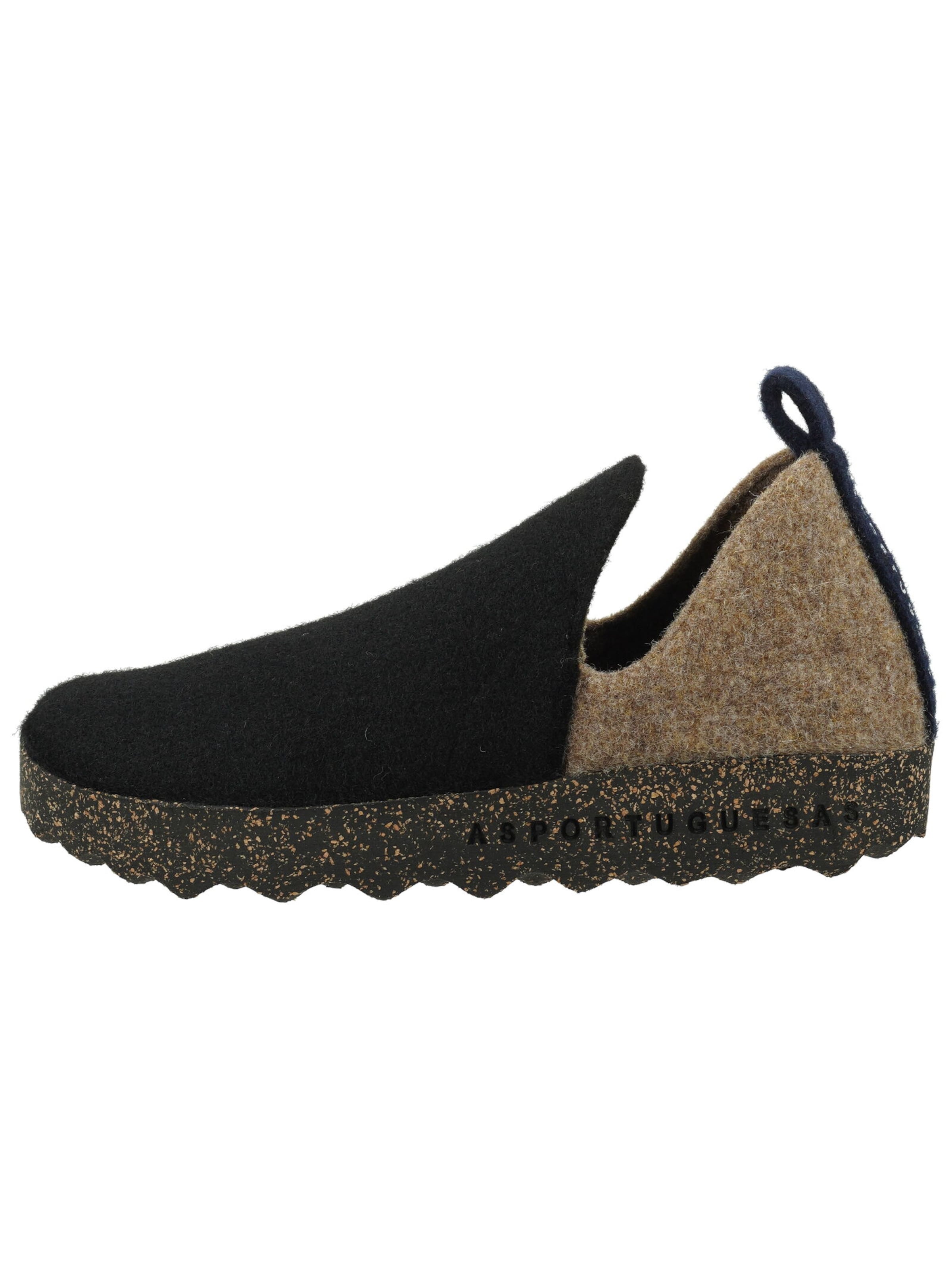 Pantoufle Asportuguesas en noir