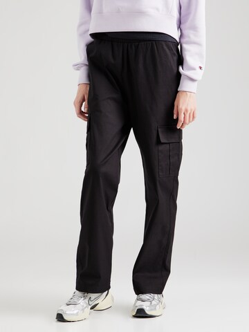 Regular Pantalon cargo Champion Authentic Athletic Apparel en noir : devant