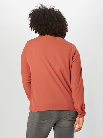 Vero Moda Curve Bluse 'Acacia' in Rot