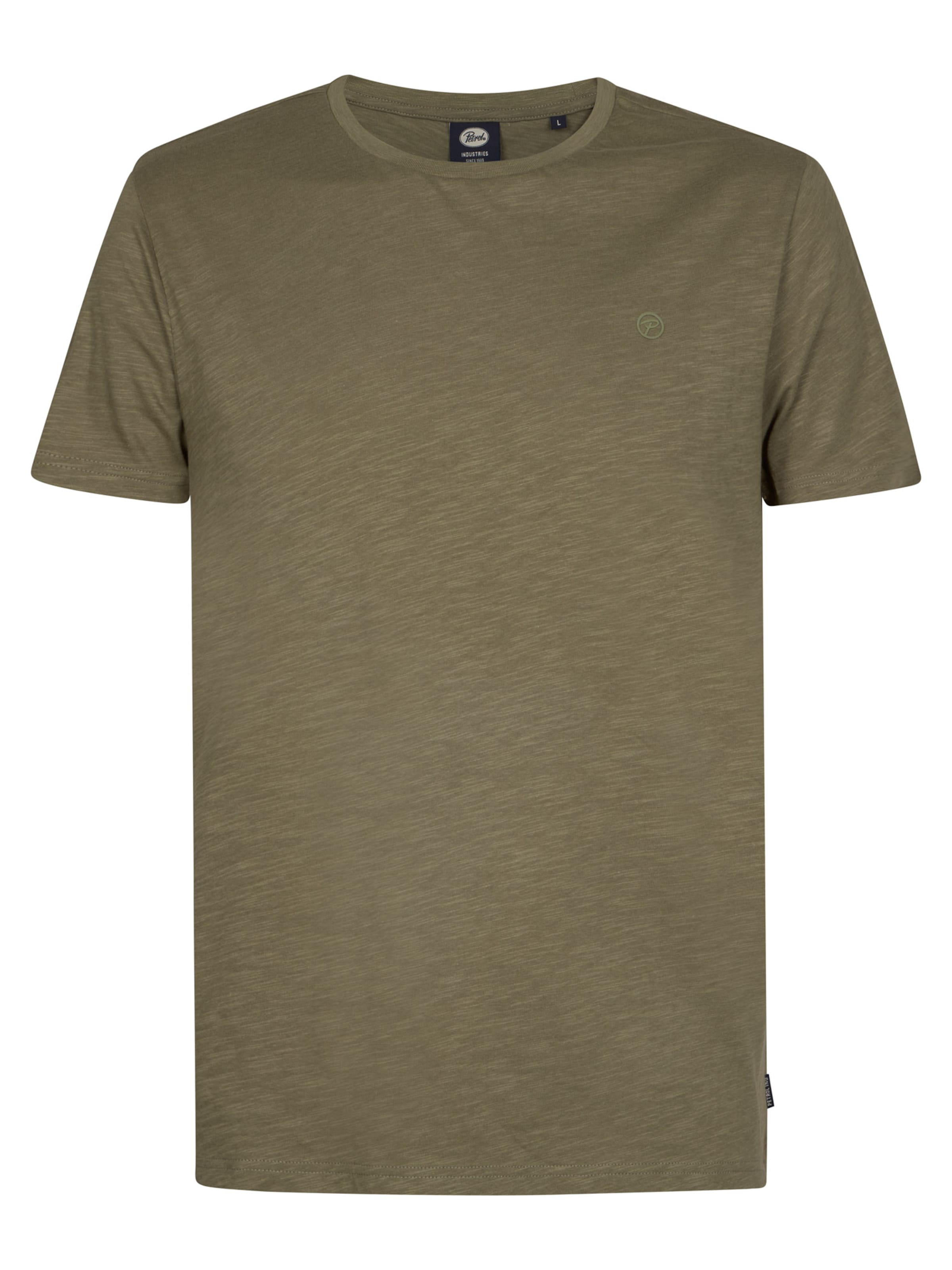Petrol Industries Shirt 'Eclipse Luna' in Green: front