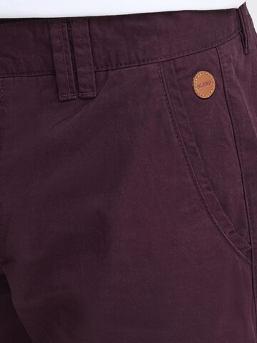 BLEND Regular Chino trousers 'Sasuke' in Red