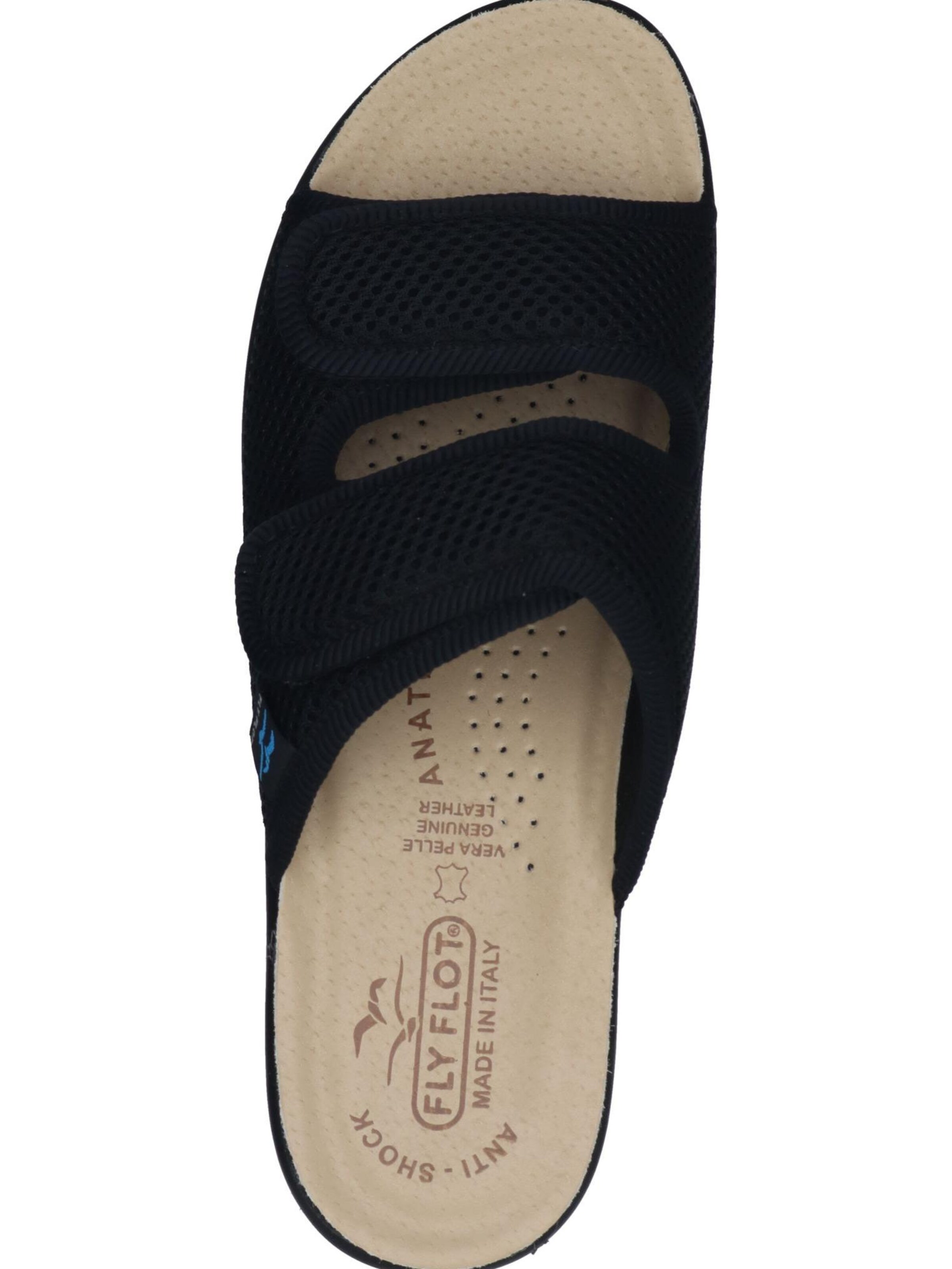 FLY FLOT Slippers in Black