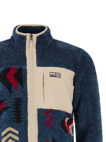 PROTEST Fleece Jacket 'PRTDon' in Blue