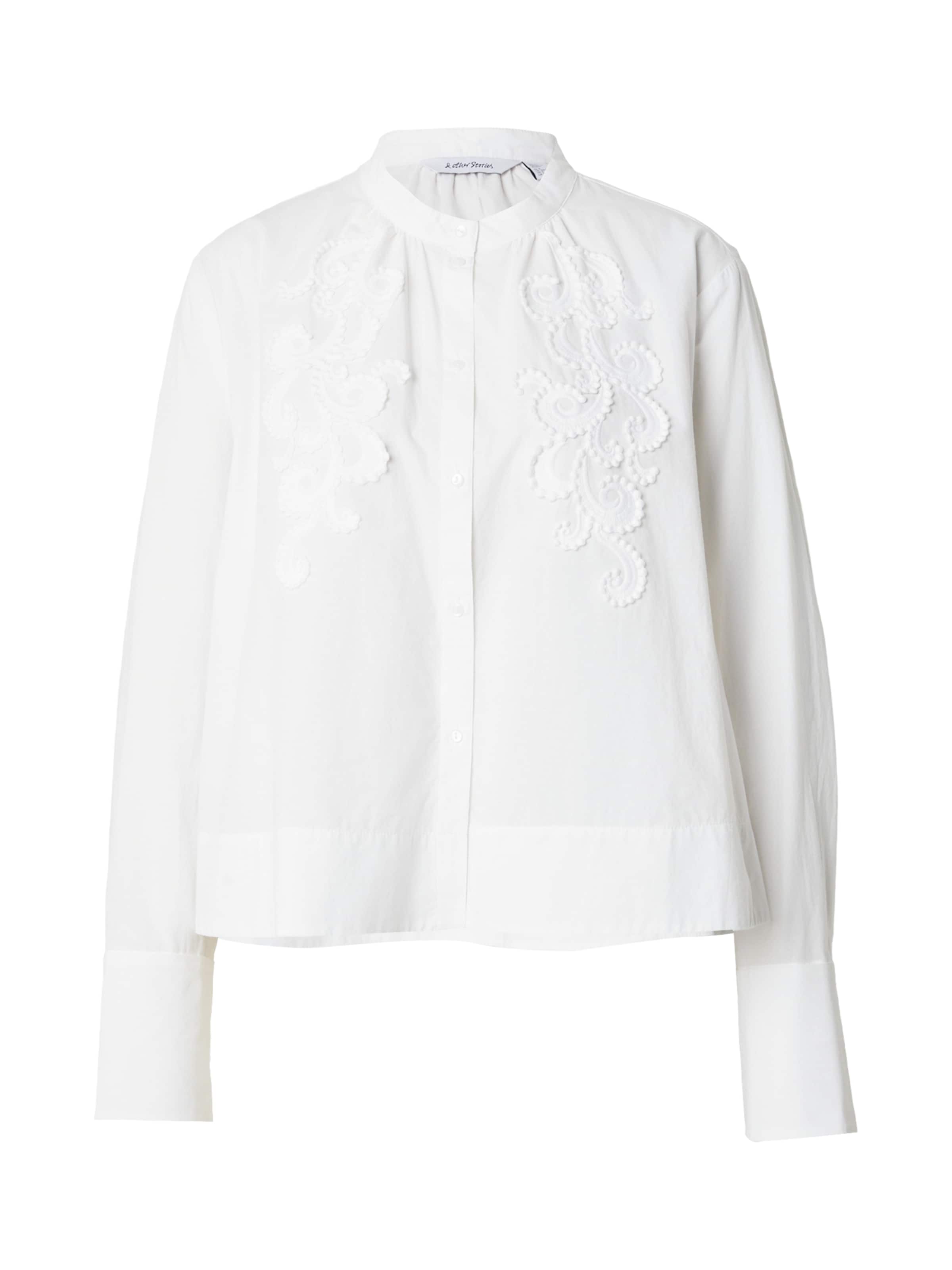 & Other Stories Blúzka - Biela: predná strana