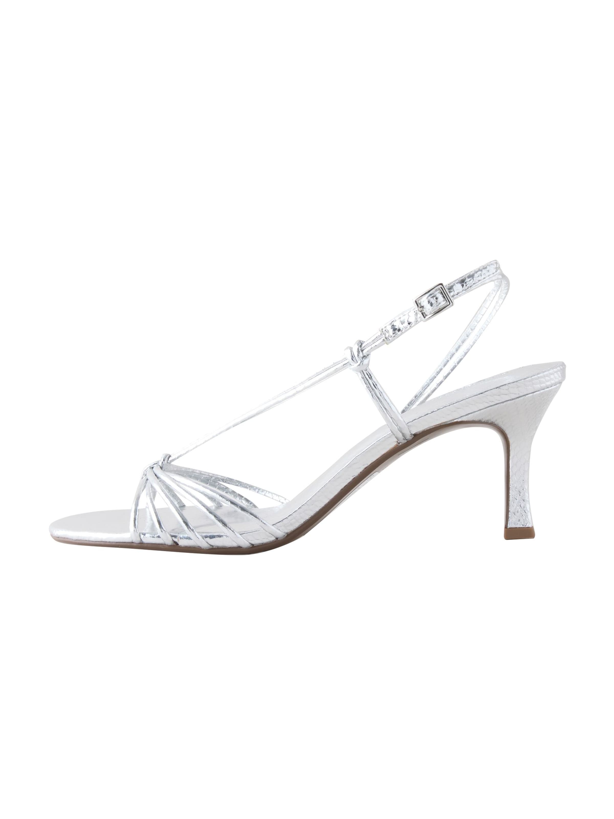 Next Сандали с каишка 'Forever Comfort®' в сребърно: отпред