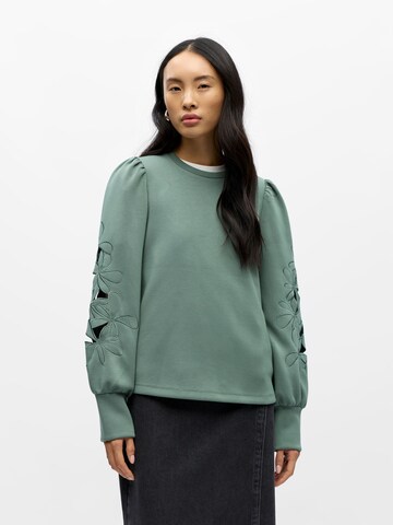 Pull-over 'OBJANDREA' OBJECT en vert : devant