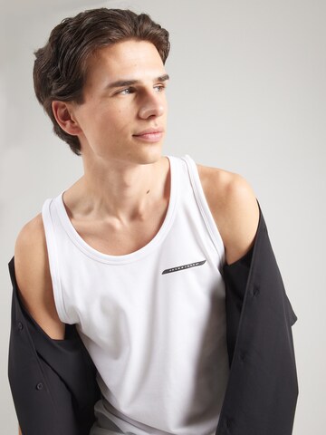 balta JACK & JONES Marškinėliai 'JCOFUSION'