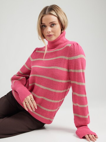 VILA Свитер 'VIJASSY' в Красный: спереди