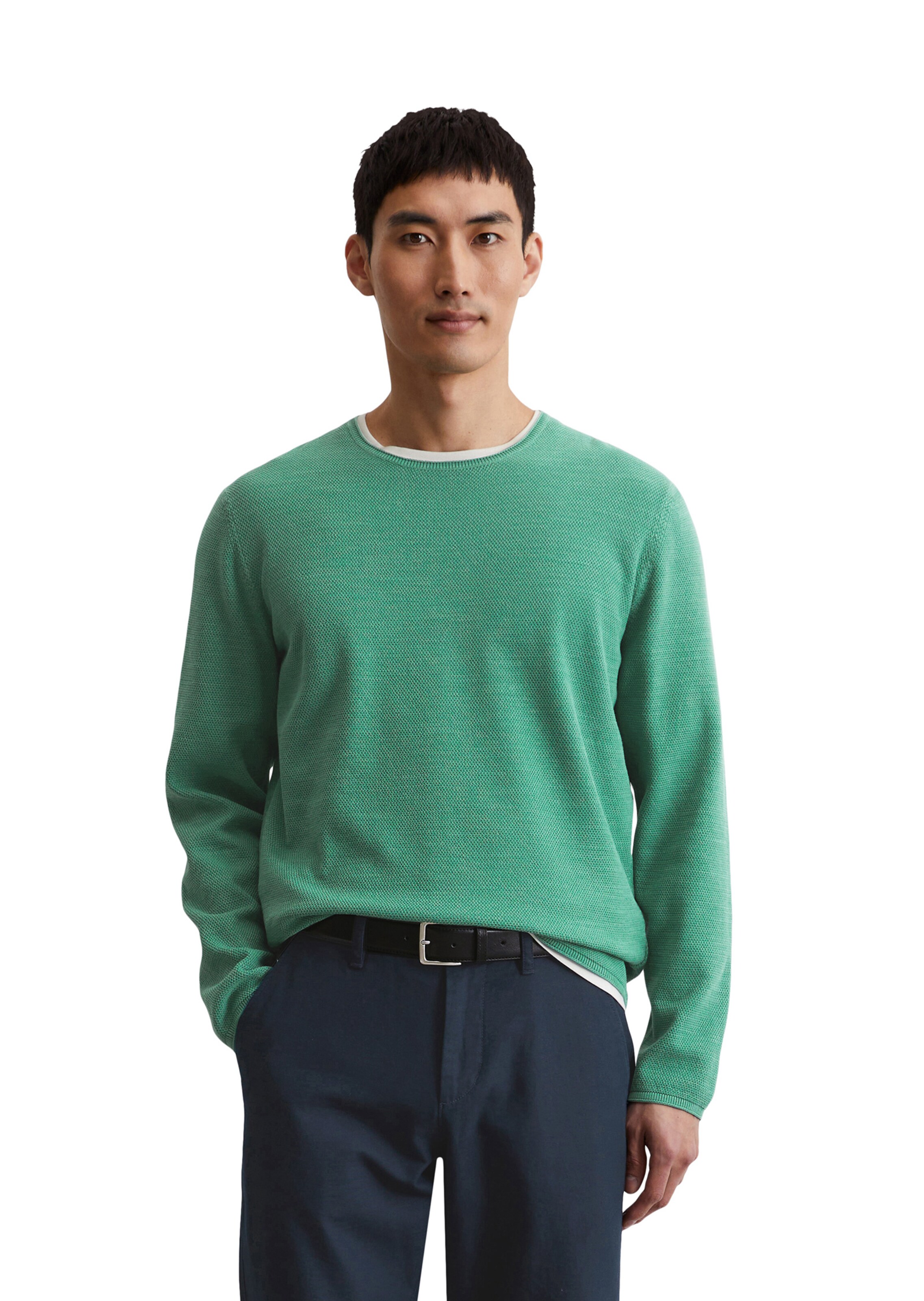 Marc O'Polo Sweater in Green: front