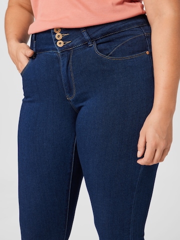 Skinny Jeans 'Anna' di ONLY Carmakoma in blu
