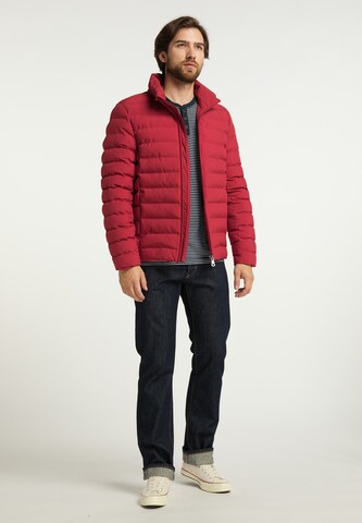 DreiMaster Maritim Winterjacke in Rot