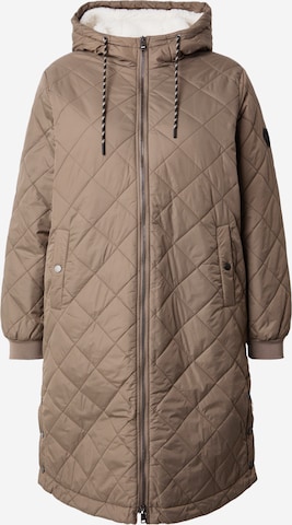 ONLY Carmakoma Winter coat 'CARNEWSANDY' in Brown: front