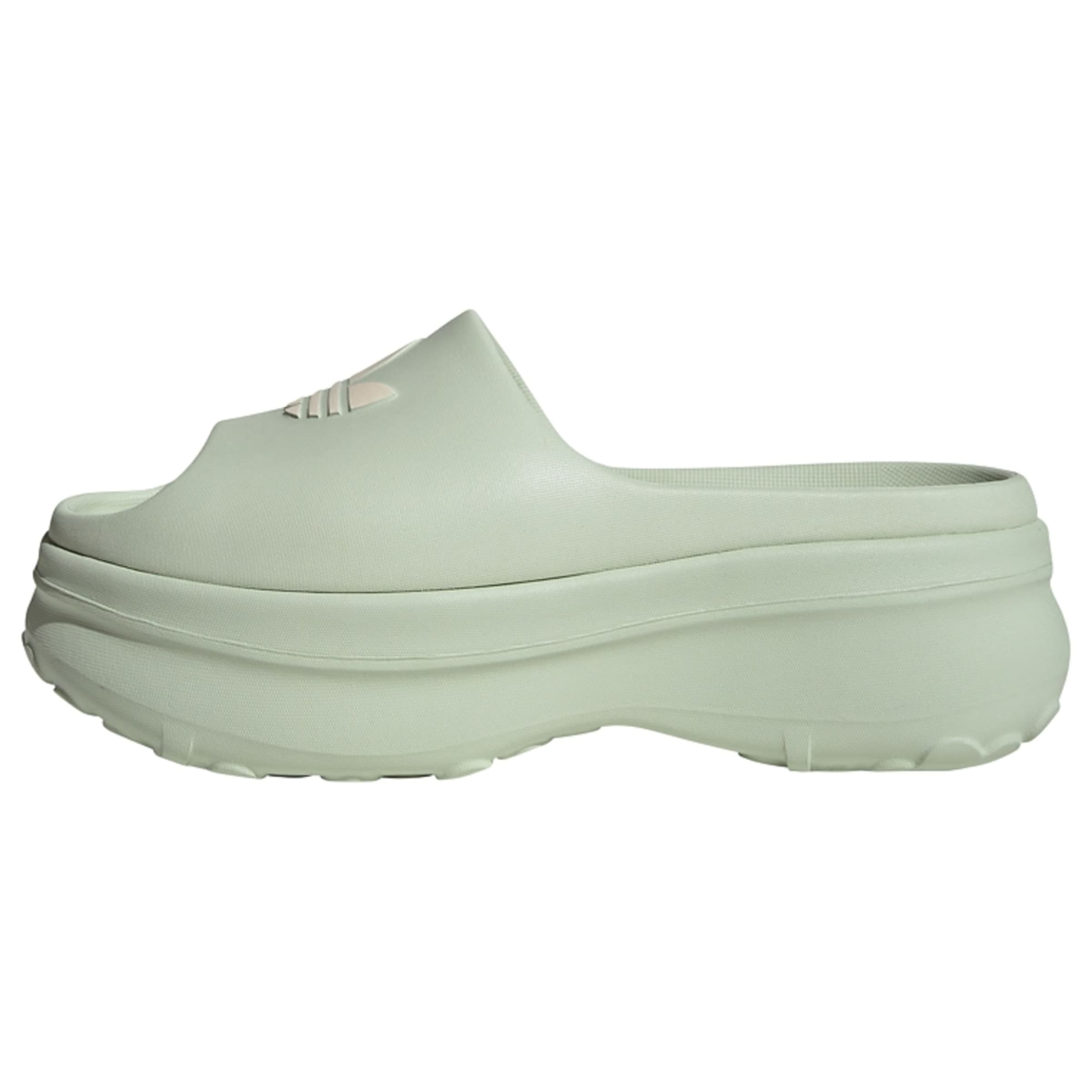 ADIDAS ORIGINALS Pantoletter 'Adifom Stan' i grøn: forside