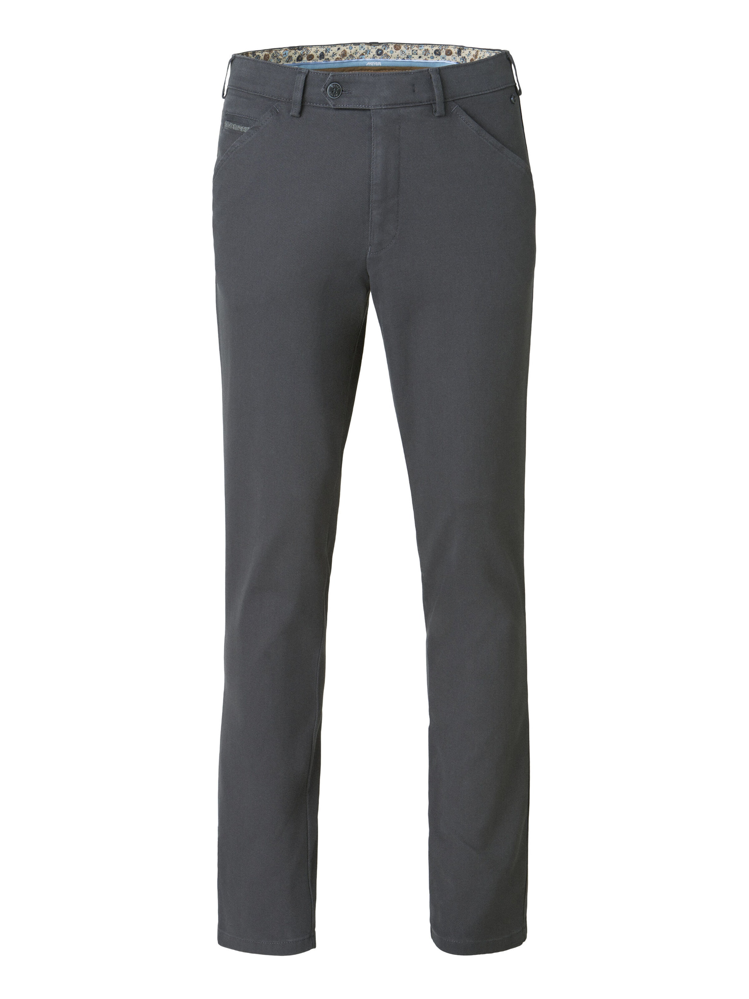 Pantalon chino 'Chicago 2-5627' MEYER en gris : devant