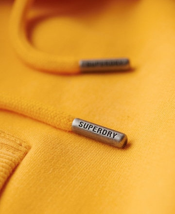 Veste de survêtement 'Essetial' Superdry en jaune
