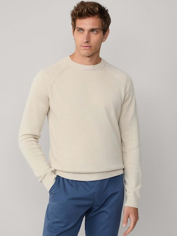 Hackett London Pullover in Beige: Vorderseite