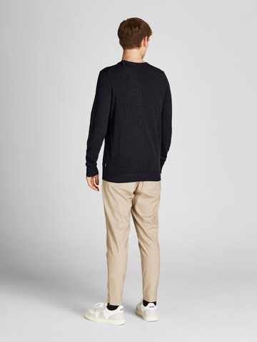 JACK & JONES Pulóver 'Emil' - fekete