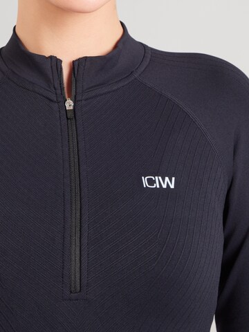 T-shirt fonctionnel 'Ignite Seamless' ICANIWILL en noir