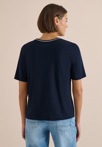 CECIL T-Shirt in Blau