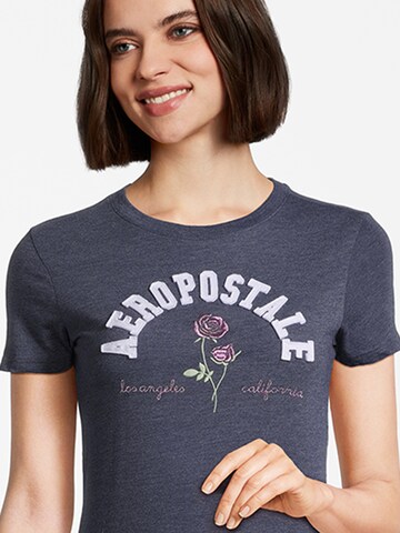 AÉROPOSTALE T-Shirt in Blau