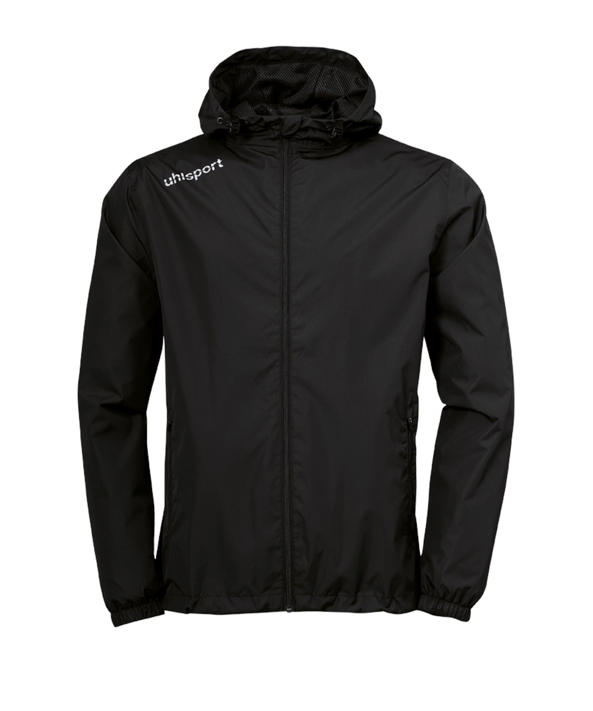 UHLSPORT Jacke in Schwarz: Vorderseite