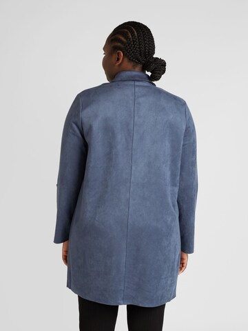 ONLY Carmakoma Płaszcz przejściowy 'JOLINE' w kolorze niebieski