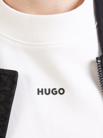 HUGOSweater majica 'Dapocrew' - bijela boja