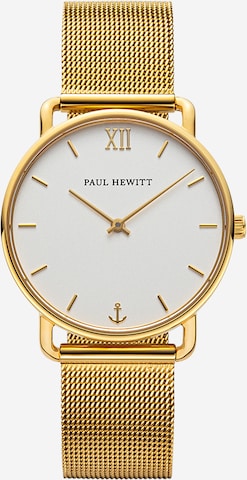 Paul Hewitt Analoog horloge 'Miss Ocean Line' in Goud: voorkant