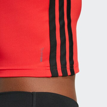 ADIDAS PERFORMANCE - Top deportivo en rojo