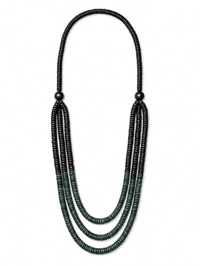 COLLEZIONE ALESSANDRO Necklace 'Forest' in Onesize in Green, Item view