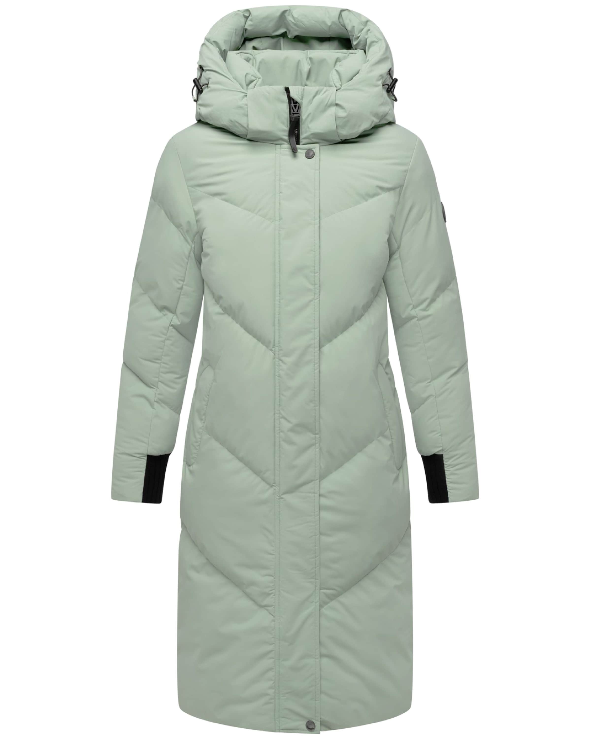 MARIKOO Зимнее пальто 'Teonaa 16' в Зеленый: спереди