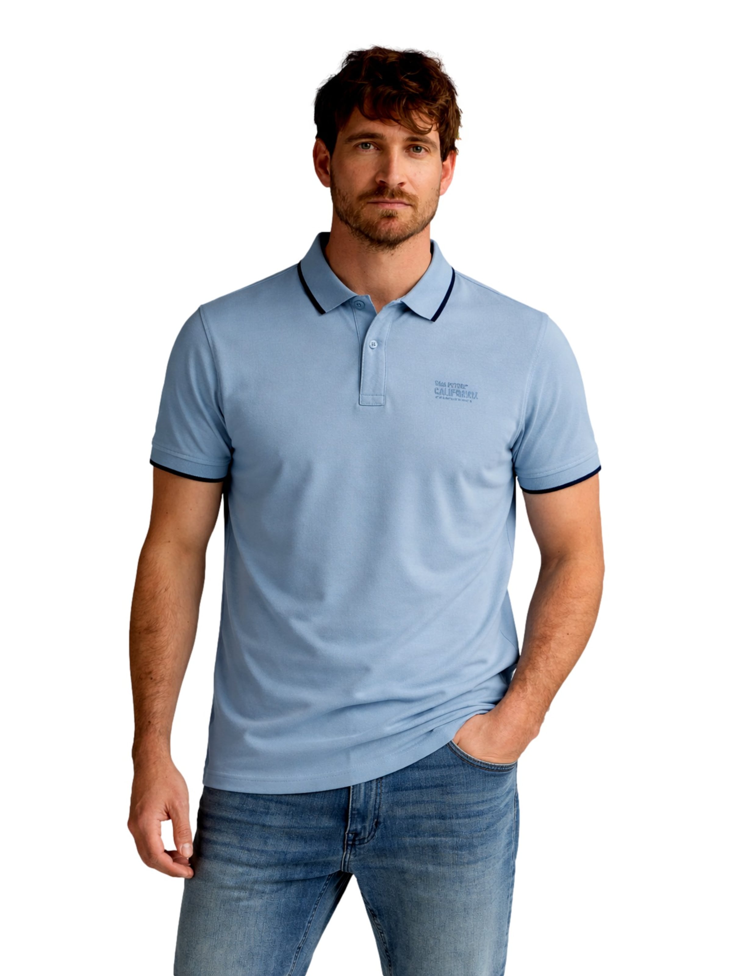 Petrol Industries Shirt in Blau: Vorderseite