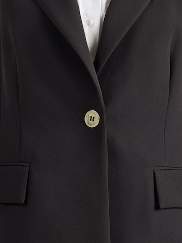Persona by Marina Rinaldi - Blazer 'MATERIA' em preto