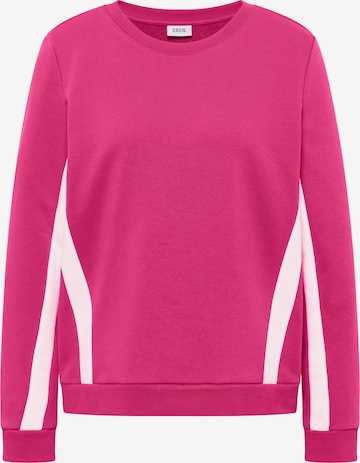 CECIL Sweatshirt in Pink: Vorderseite