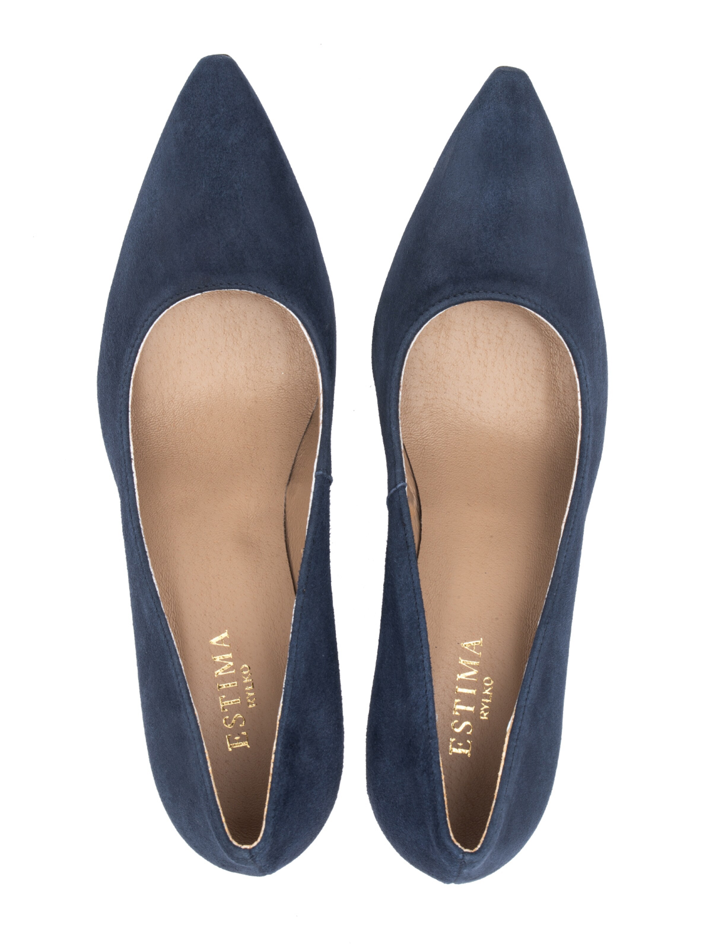 Pumps de la RYŁKO pe albastru