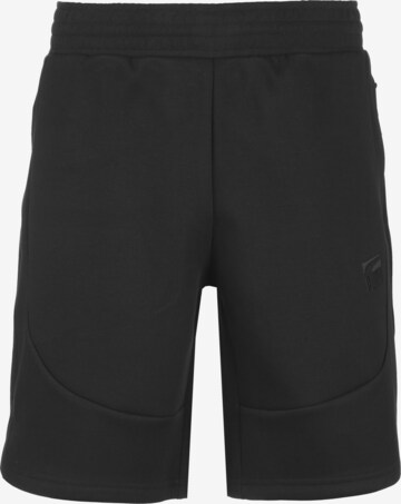 PUMA Regular Workout Pants in Black: front