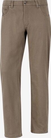 Jan Vanderstorm Loose fit Pants ' Franku ' in Green: front