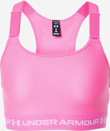 UNDER ARMOUR - Sujetador deportivo en rosa: frente