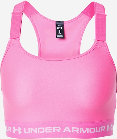 XS dydžio Sportinė liemenėlė iš UNDER ARMOUR, spalva – rožinė / balta, Prekių apžvalga