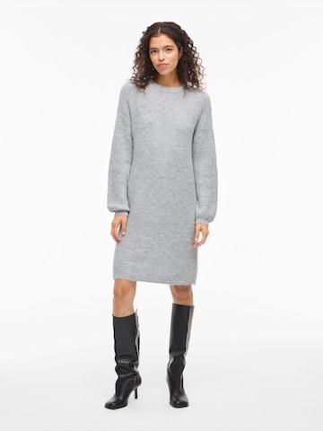 VILA Knit dress 'VIRetta' in Grey: front
