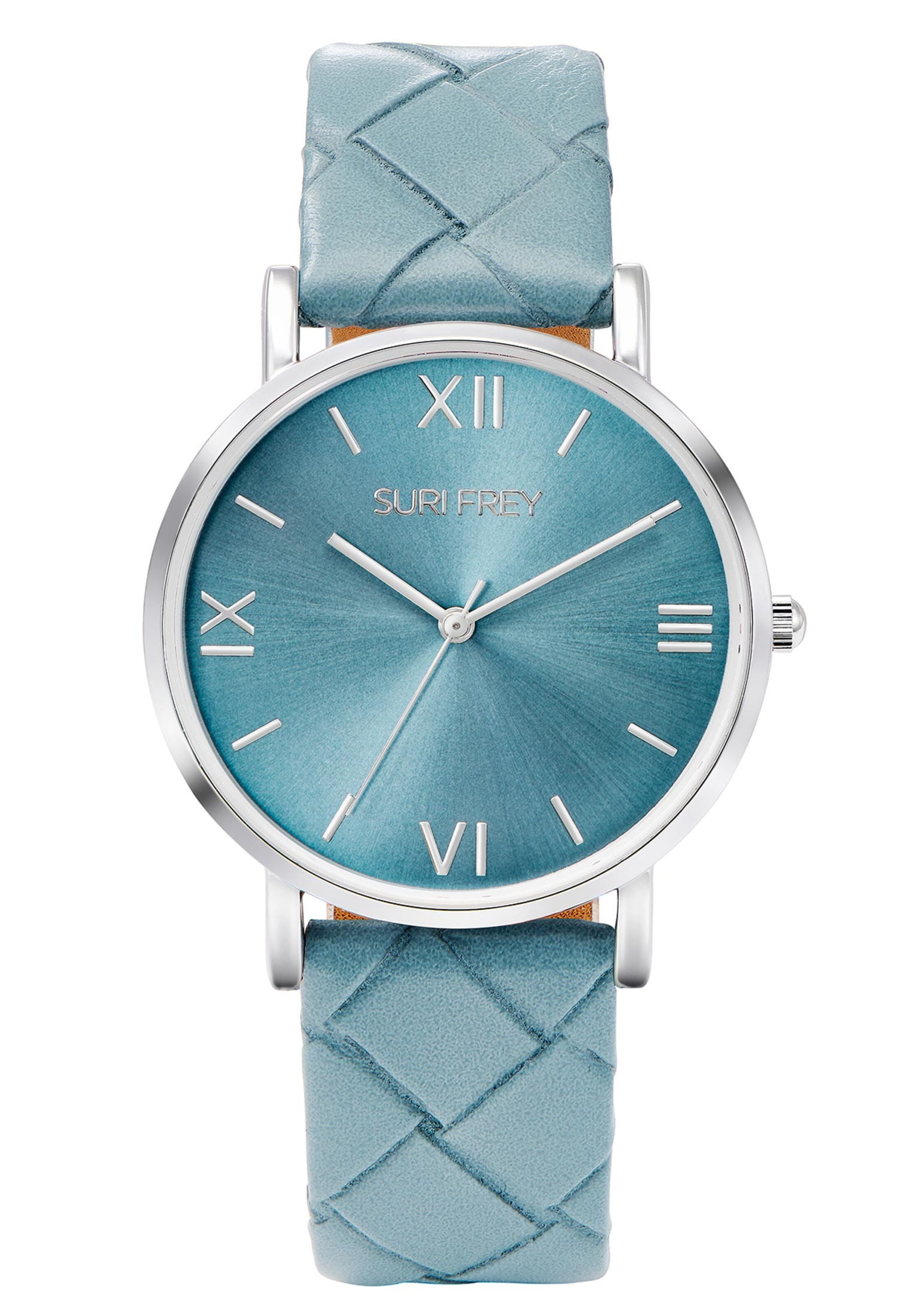 Suri Frey Analoog horloge 'Molly' in Blauw: voorkant