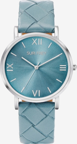 Suri Frey Analoog horloge 'Molly' in Blauw: voorkant