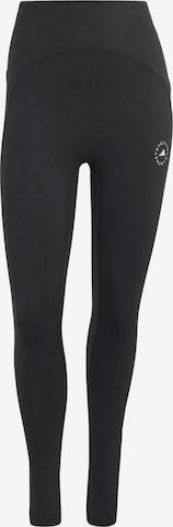 Skinny Pantaloni sport de la ADIDAS BY STELLA MCCARTNEY pe negru: față