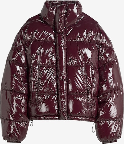 Bershka Zimná bunda - burgundská, Produkt