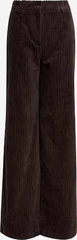 Wide leg Pantaloni di Marks & Spencer in marrone